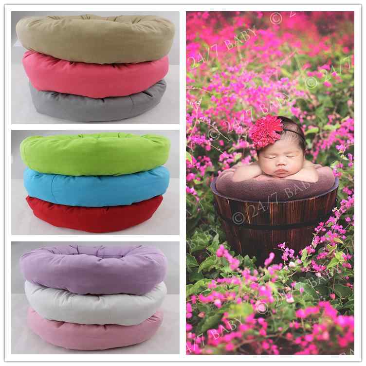 子供用写真撮影小道具 赤ちゃん 撮影用カラフル枕 スタジオ撮影造型補助具 赤 レッド 緑 グリーン 青 ..