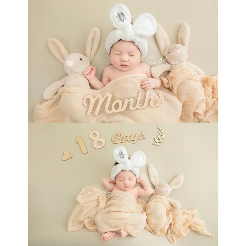 ベビー 新生児 撮影用 衣装 服 セット 満月 百日祝い お宮参り 記念撮影 道具 雪紡 裹布 撮影小物 背景..