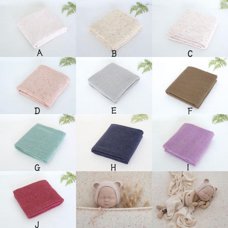 ベビー&amp;キッズ 写真撮影用 背景布 平織り カラフル ドット柄 新生児 スタジオ撮影 小道具 サイズ 1..