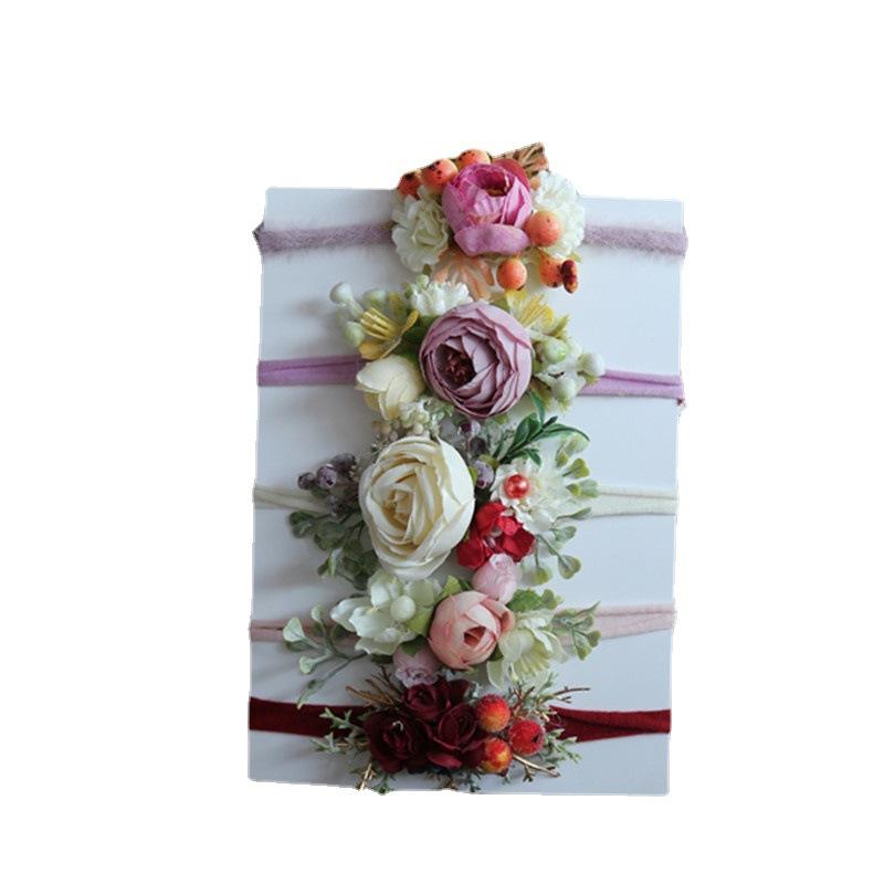 ヘアバンド ベビー 新生児 男女兼用 写真撮影 スタジオ 撮影用 かわいい アクセサリー 小物