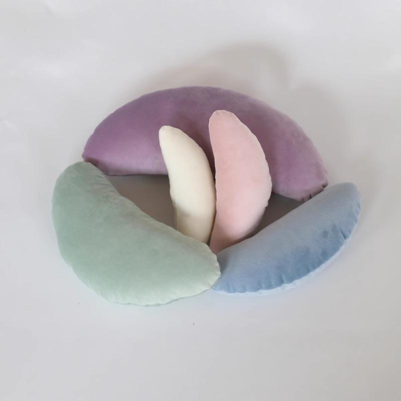 ベビー&amp;キッズ 写真撮影用小物 新生児 撮影小物 補助 月型枕 5点セット フォトスタジオ 記念撮影 ..