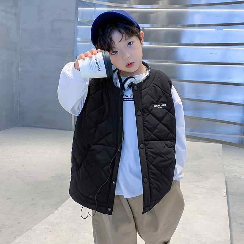 子供服 ベスト 男の子 中 крупный 子供 秋冬 アウター 防寒着 ポリエステル