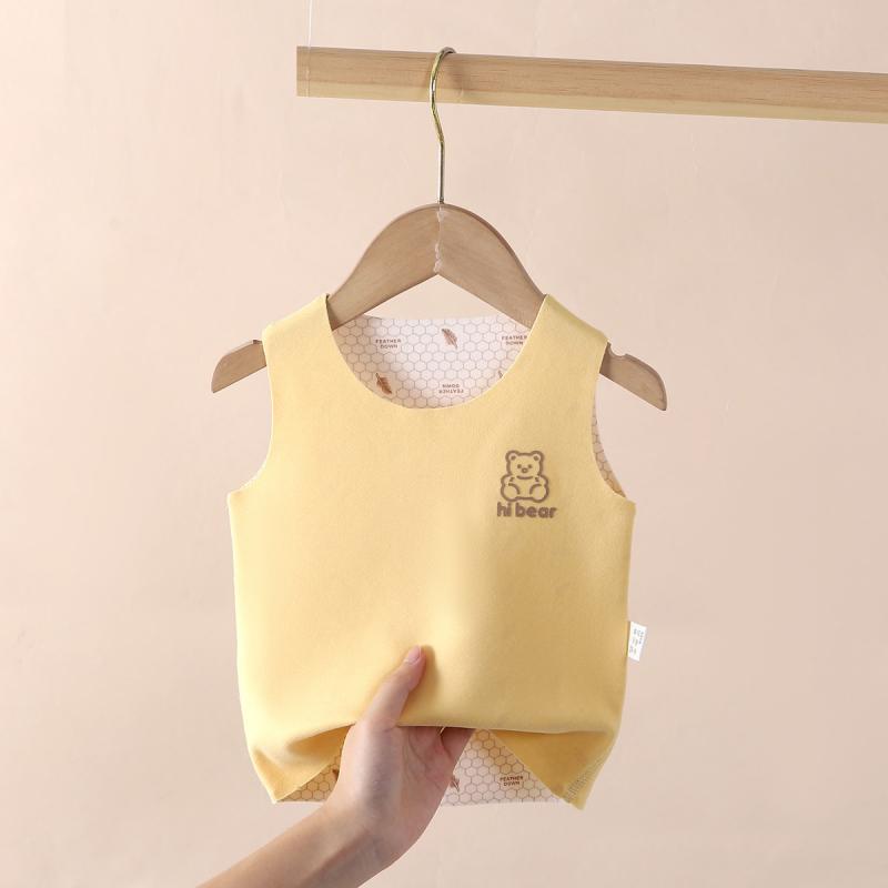 キッズ ベスト 男女兼用 子供 肌着 