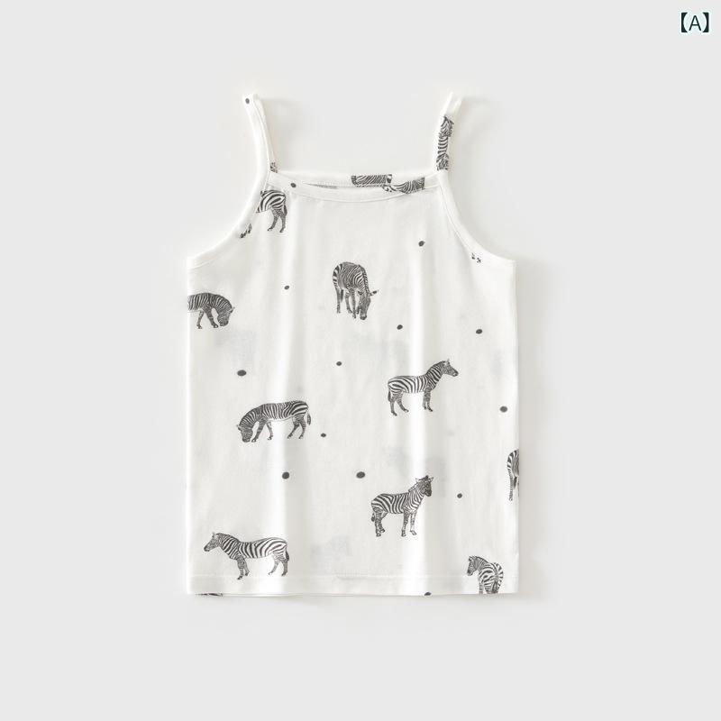 ベビー服 タンクトップ キッズ 子供 女の子 モダール 花柄 春夏 インナー 薄手 かわいい 80 90 100 110..