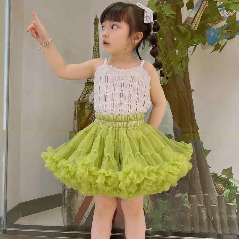 子供服 ニット タンクトップ 女の子 ベビー服 全綿 花柄レース 春夏 スクエアネック キャミソール 80cm..