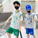 子供用バスケットボールウェア 半袖Tシャツ 短パン 上下2点セット 男の子 女の子 吸湿速乾 薄手 スポーツウェア 運動着 部屋着 春夏