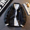 デニムジャケット メンズ ブルージャケット Gジャン デニムシャツ ウォッシュ加工 ゆったり ワークジャケット ライトアウター 春秋