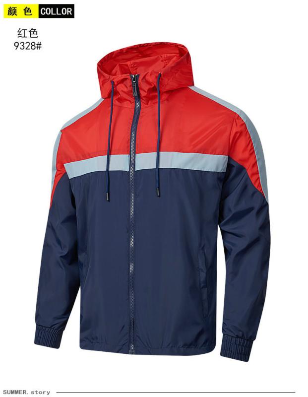 コート メンズ 薄手 スポーツMIXスタイル ウインドブレーカー 春秋 撥水 防風 配色 パーカー ライトアウター スポーティー カジュアル