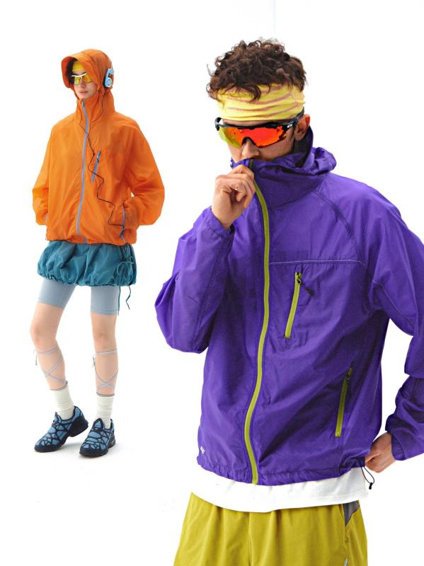 アウター レディース メンズ 接触冷感 UVカット パーカー 撥水 防風 ウィンドブレーカー ラッシュガー..