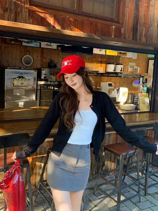 ニット カーディガン レディース 秋物 トップス 薄手 ニットセーター ゆったり 長袖 ラウンドネック プ..