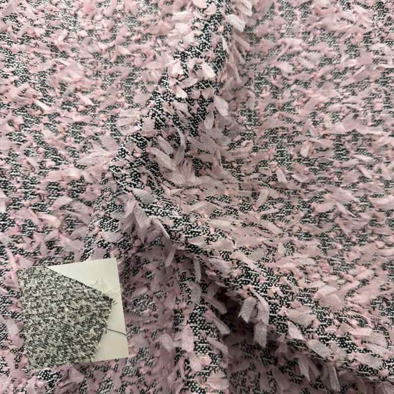 生地・布地 秋冬 レディース 服地 ツイード 裁縫 DIY 手芸 ジャケット スーツ ワンピース バッグ 帽子 ..