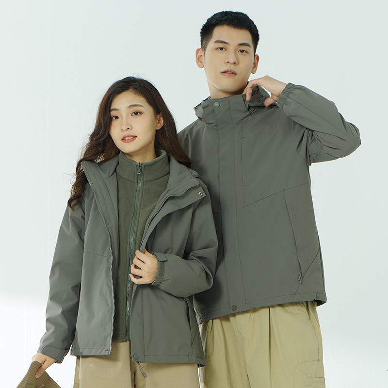 マウンテンパーカー レディース 取り外し可能 フリース インナー付き アウトドアウェア 秋冬 登山 ウェ..