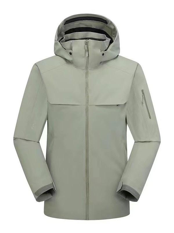 ダウンジャケット レディース メンズ 防風 防水 保温 スキーウェア ポリエステル 無地 黒 ブラック 緑 ..