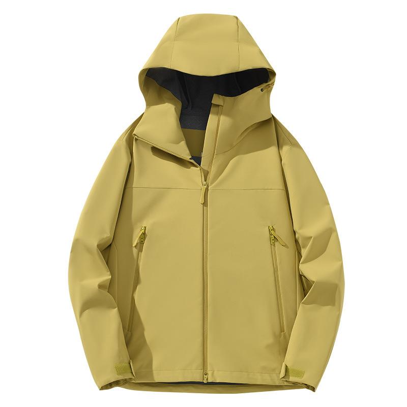 マウンテンパーカー メンズ レディース 薄手 防風 撥水 アウトドア ジャケット 登山ウェア フード付き ..