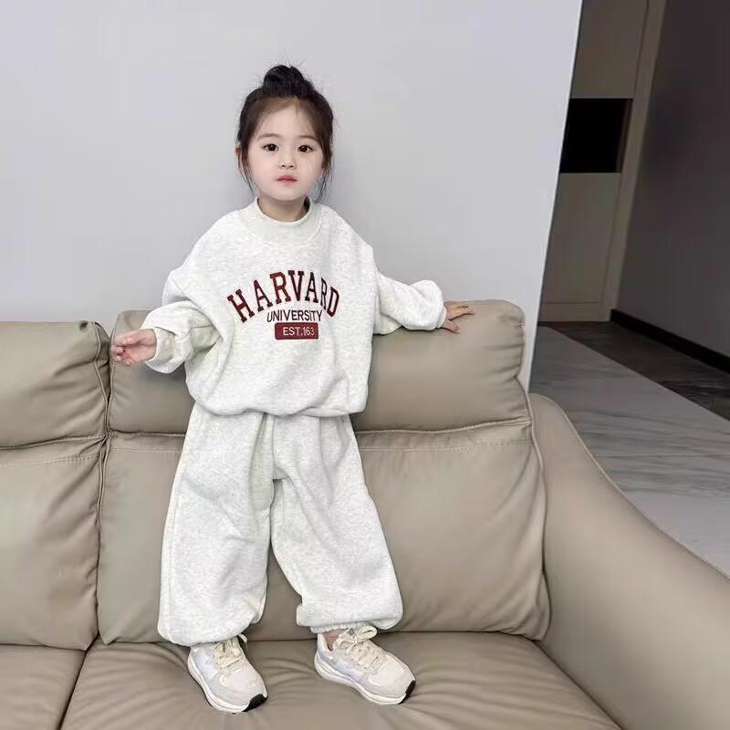 子供用ジャージ 上下セット 春秋 女の子用 2点セット スウェット トレーナー パンツ スポーツウェア 普段着 部屋着 オレンジ パープル系 80cm 90cm 100cm 110cm 120cm 130cm 140cm 150cm 160cm