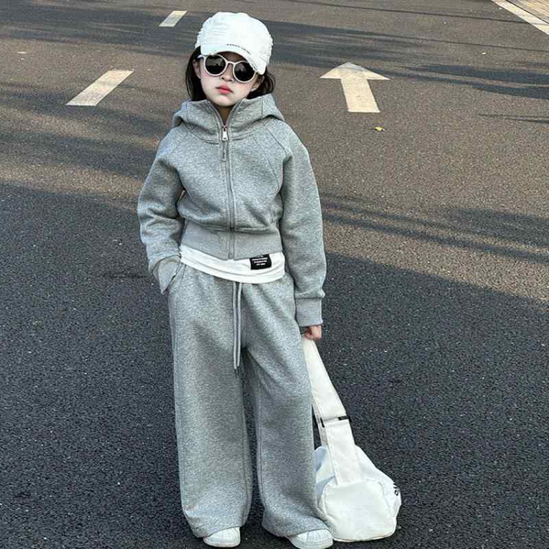 キッズ ガールズ ジャージ 上下セット 長袖 トップス パンツ 2点セット スポーティー カジュアル ダン..