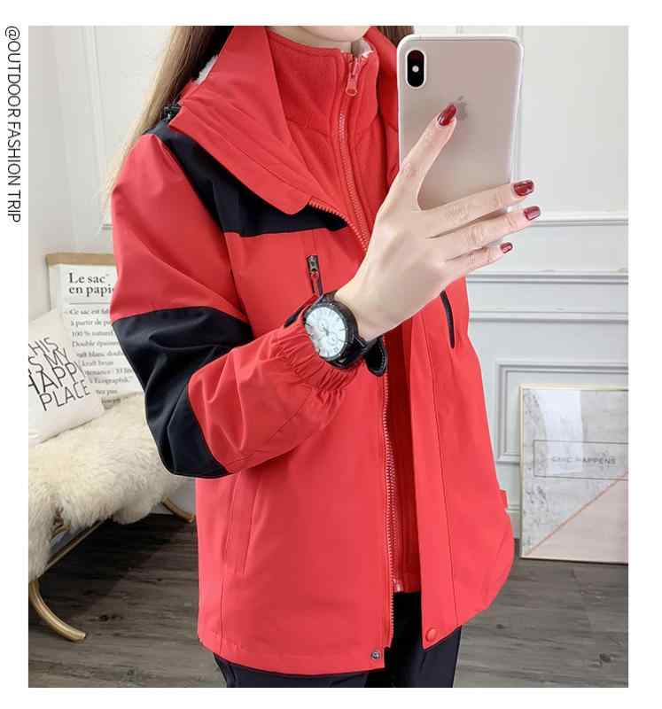 マウンテンパーカー 男女兼用 防水 防寒 防風 スキー 登山 アウトドア ウェア 作業服 上下セットアップ..