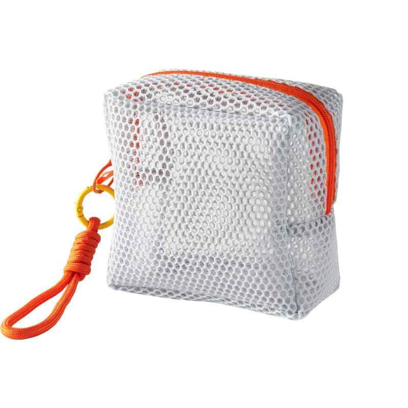 化粧ポーチ レディース メッシュ スクエア 整理用 トラベルポーチ コスメポーチ 小物入れ 衛生用品 収..
