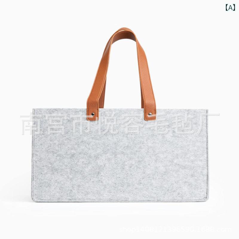 収納袋 レディース メンズ 旅行用 多用途 ポリエステル製 整理用 手提げ 灰色