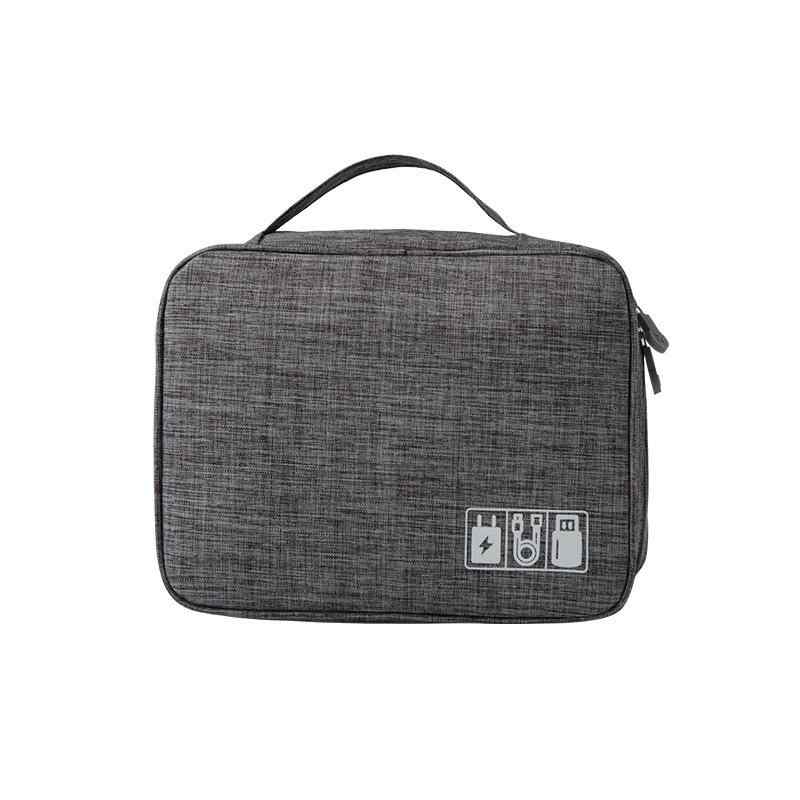 小物入れ レディース メンズ 充電器 収納ポーチ ダブルファスナー 旅行用 化粧ポーチ 大容量 防水 ケー..