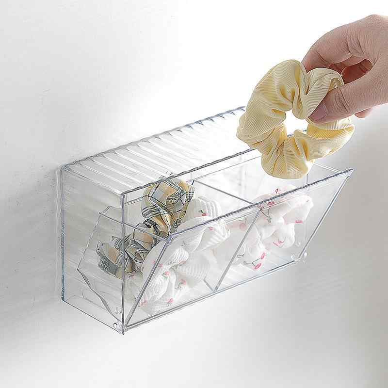 収納ケース レディース 壁掛け 浴室 洗面所 メイク落としコットン 小物入れ リップ 口紅 整理ボックス ..