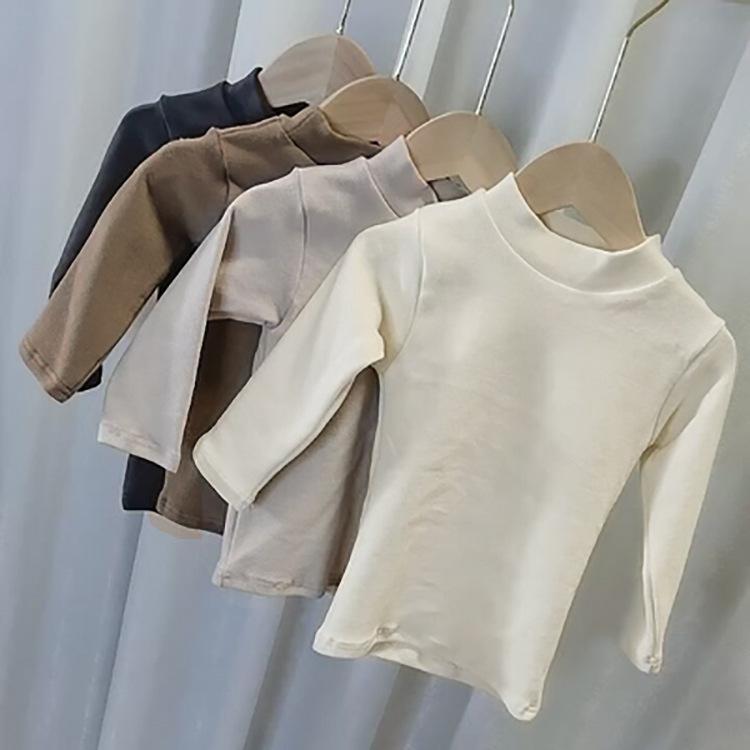 Tシャツ ベビー服 長袖Tシャツ 男の子 女の子 裏起毛 あったか インナーシャツ 幼児 子供服 トップス ..