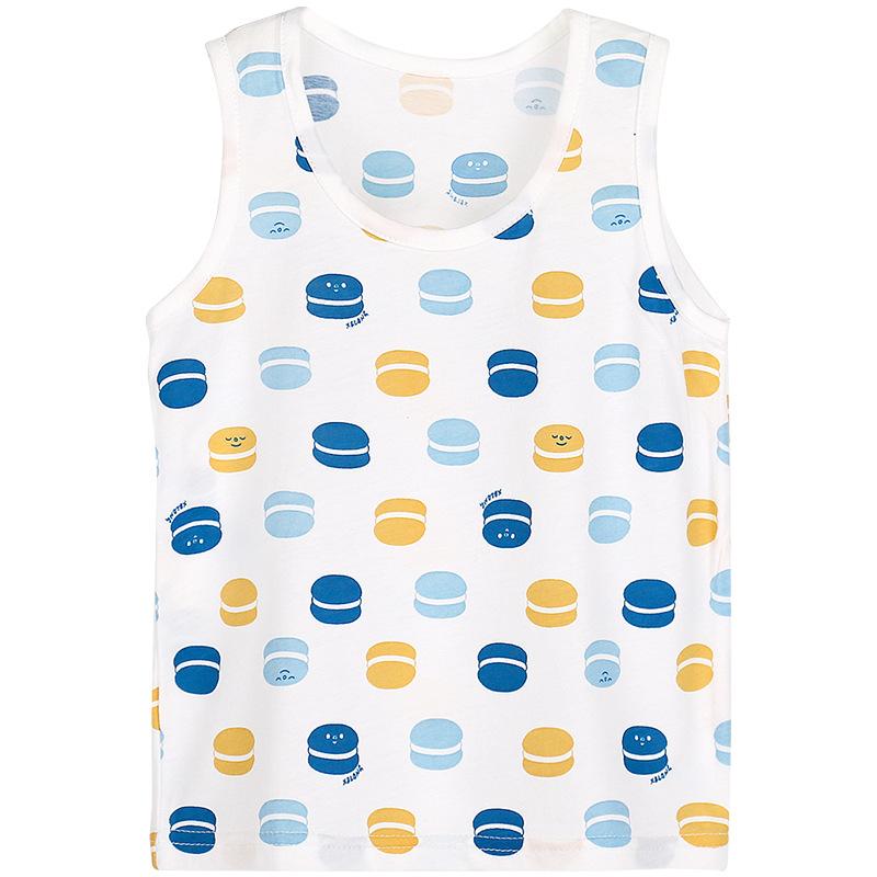 ベビー服 子供用タンクトップ 竹繊維 薄手 春夏 ノースリーブ カットソー 男の子 女の子 小童 幼児 か..