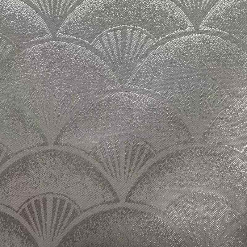 生地・布地 ポリエステル 提花 サテン 扇形 シェル柄 ワンピース パジャマ 寝間着 ホームウェア 衣装 ..