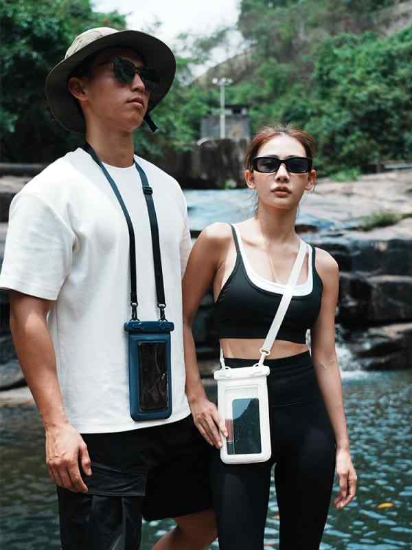 スマホ 防水ケース 大容量 防水バッグ 首掛け 海 プール ビーチ アウトドア 7.2インチ以下 携帯ケース 潜水 登山 釣り キャンプ ランニング スキー スノボ 運動