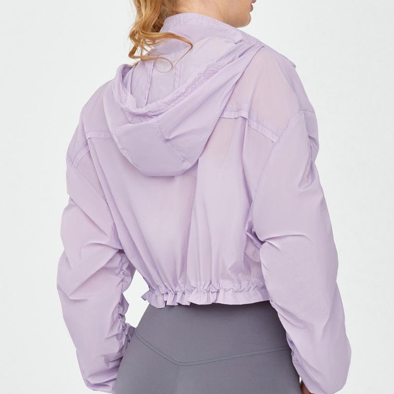 アウター レディース 接触冷感 UVカット ラッシュガード 薄手 スポーツ パーカー 長袖 紫外線対策 ラン..