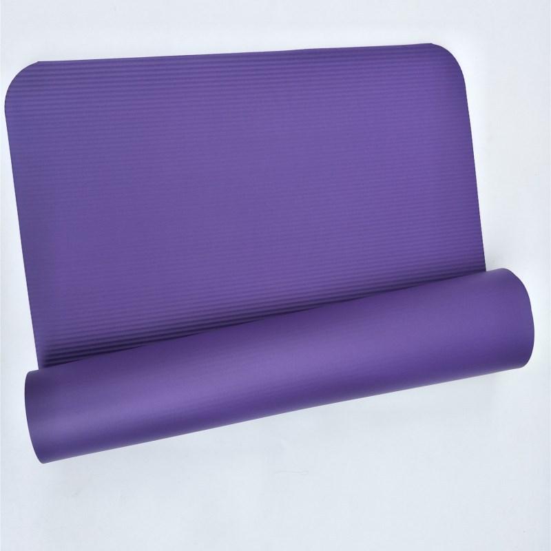 ヨガマット キッズ 子供用 練習用 防滑性 NBR素材 学校 体育館 運動 120cm 150cm ピンク パープル ブルー