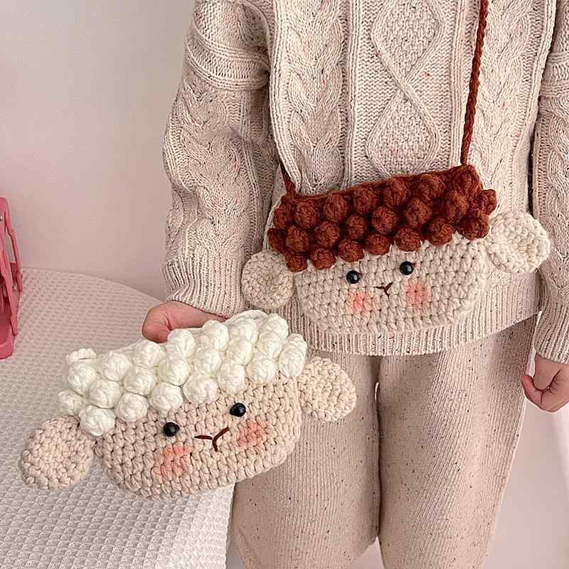 子供用バッグ かわいい ヒツジ ぬい