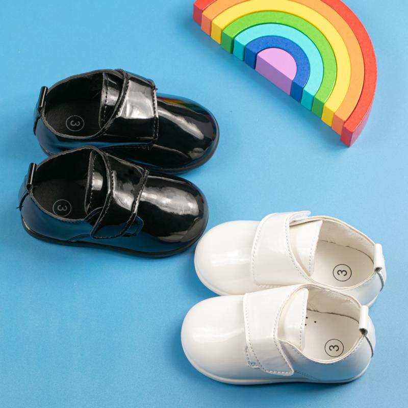 子供靴 男の子 女の子 フォーマル靴 PUレザー ローカット 柔らかい靴底 滑り止め 春秋 アッパー 人工PU..