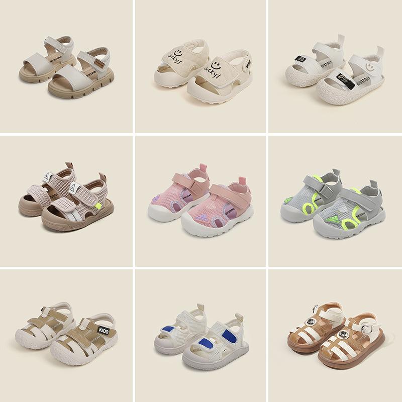 サンダル 子供 ベビー キッズ 男の子 女の子 夏用 スポーツサンダル 幼児 小学生 靴 滑り止め 柔らかい..