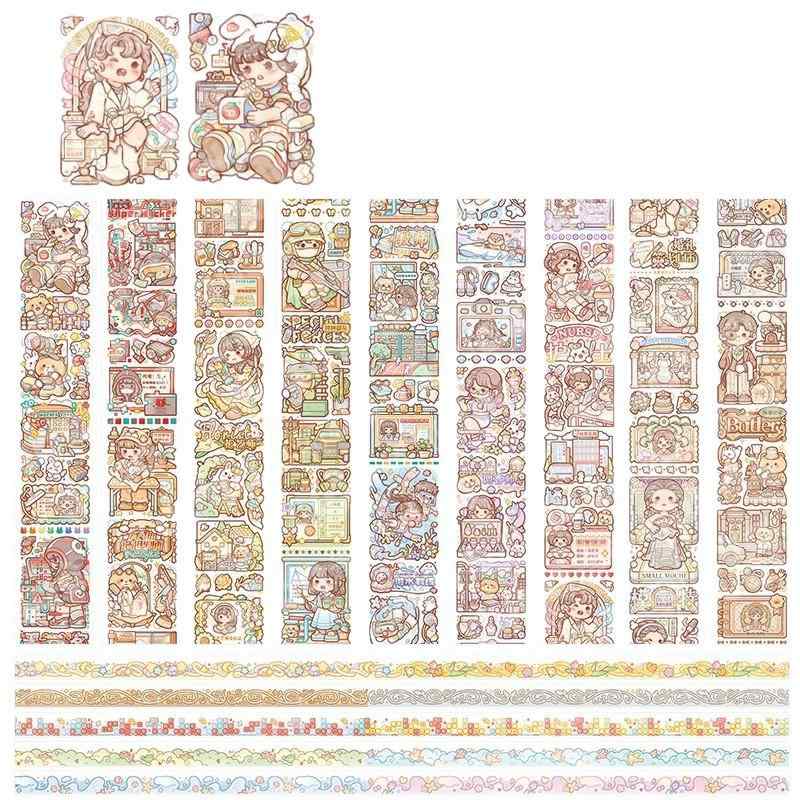 テープ レディース ガールズ 和紙テープ 手帳 デコレーション コレクション 秋冬 限定 ゆめかわ かわい..