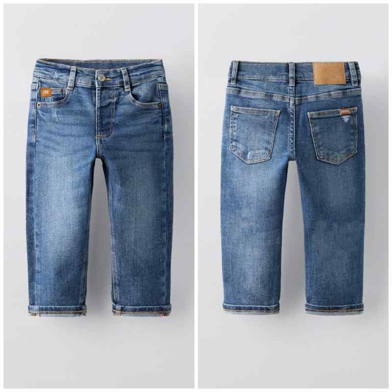 子供服 男の子 デニムパンツ ロングパンツ ボーイズ 長ズボン 春秋 高学年 普段着 英国風