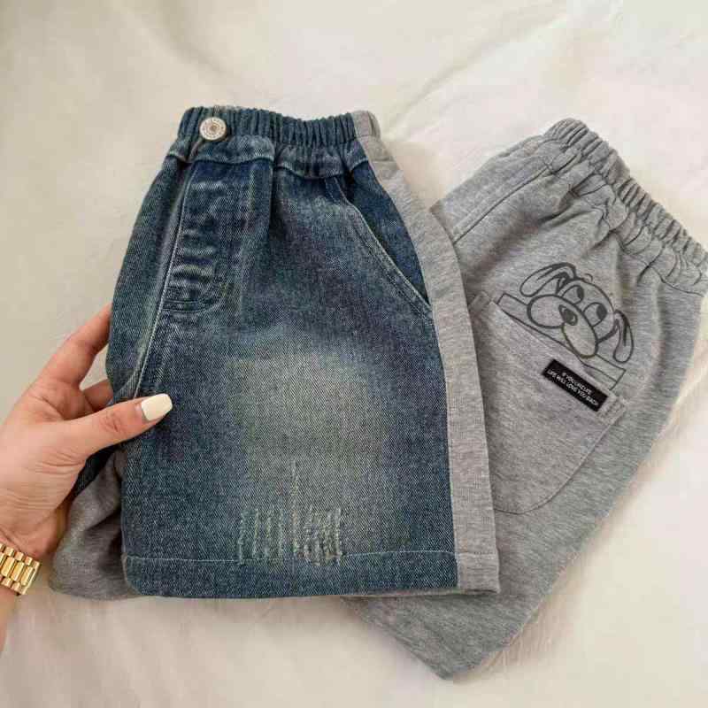 子供服 パンツ 男の子 夏 デニム ショートパンツ 子供 ベビー ボーイズ ズボン キッズ カジュアル 普段..