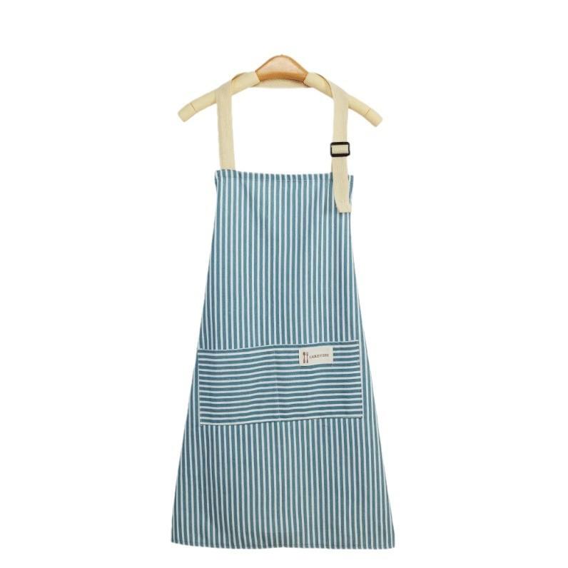 エプロン 家庭用 防水 防油 汚れにくい 綿麻 通気性 ワークエプロン カフェエプロン 料理用 ガーデニン..