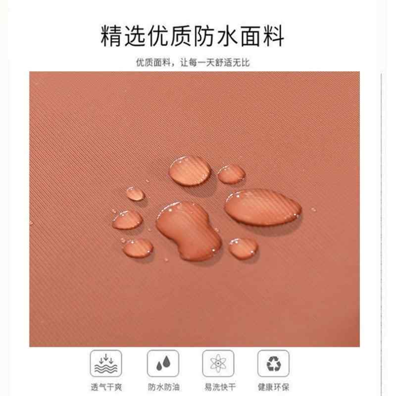 エプロン 男性用 女性用 PUレザー 撥水 撥油 無地 カフェ レストラン 厨房 食堂 作業用 家庭用 ブラック ブラウン