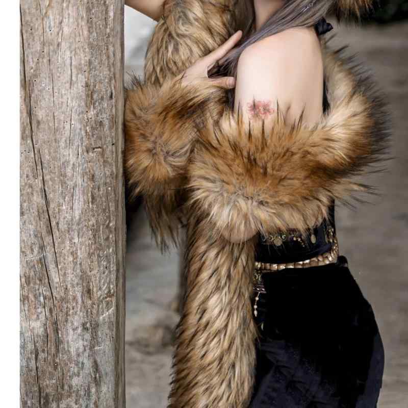 マフラー レディース ネックウォーマー ストール ショール 秋冬 防寒 暖か フェイクファー アクリル ホ..