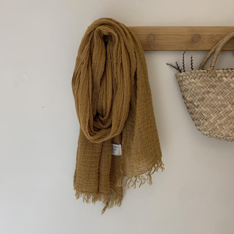 ストール レディース 春秋 薄手 無地 コットン ガーゼ ショール 紫外線対策 冷房対策 オールシーズン