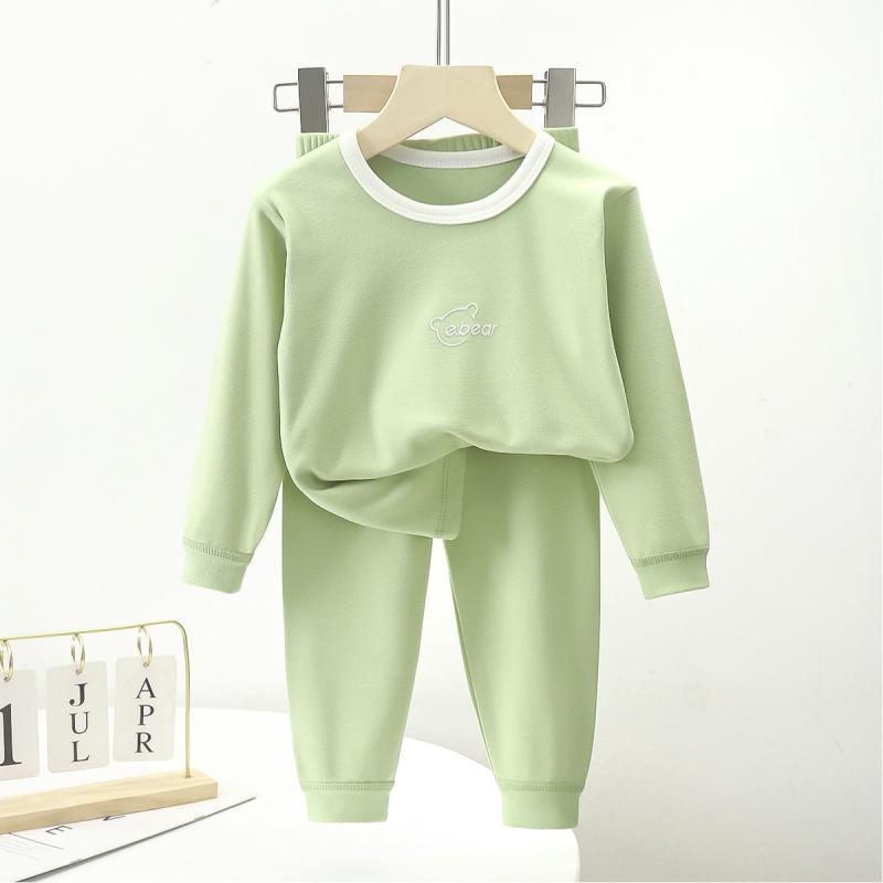 子供用インナーウェア 上下セット 男の子 女の子 秋 冬 ベビー あったか 部屋着 80cm 90cm 100cm 110cm 120cm 130cm 140cm 150cm ピンク ブルー グリーン