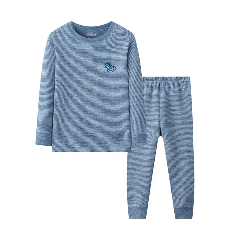 子供用 インナーウェア 上下セット 雪 绒 裏起毛 あったか 秋冬 パジャマ 男の子 女の子 長袖 トップス ズボン 100cm 110cm 120cm 130cm 140cm 150cm 160cm 170cm 浅ブルー ピンク グリーン 濃いブルー
