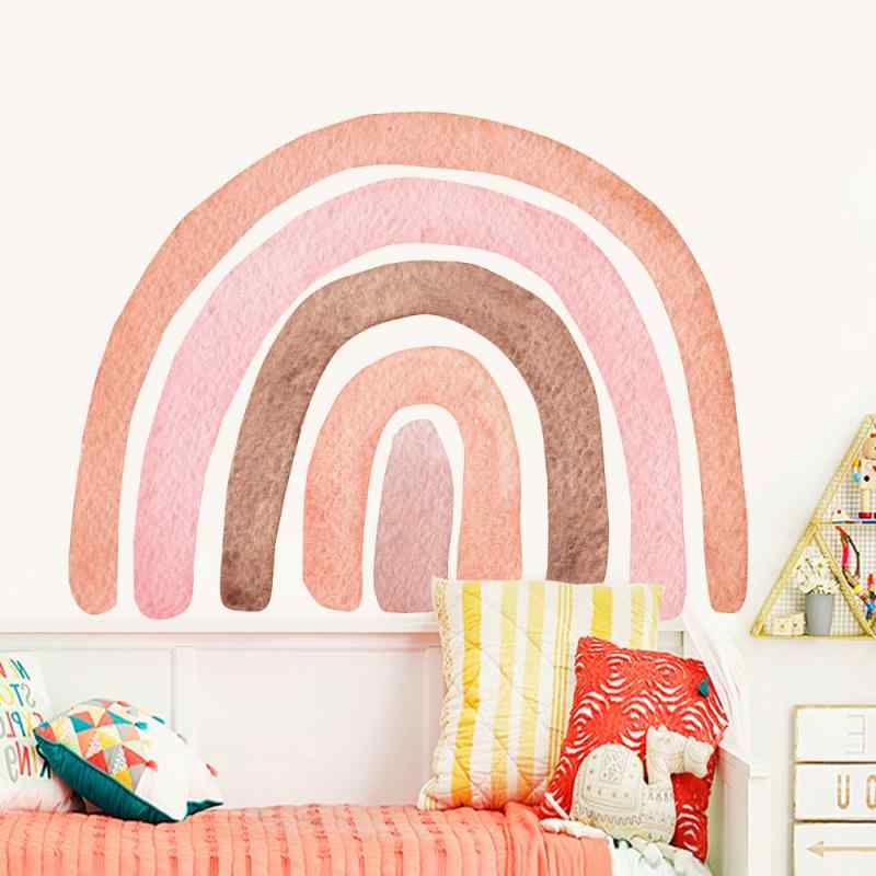 ウォールステッカー 子供部屋 壁飾り PVC 防水 ストライプ ボーホースタイル リビング 寝室 幼稚園 か..