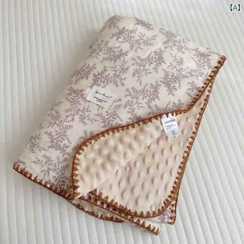 ブランケット ベビー ガーゼケット 赤ちゃん 綿100% やわらか ふわふわ かわいい柄 80*110 冷房対策 ド..