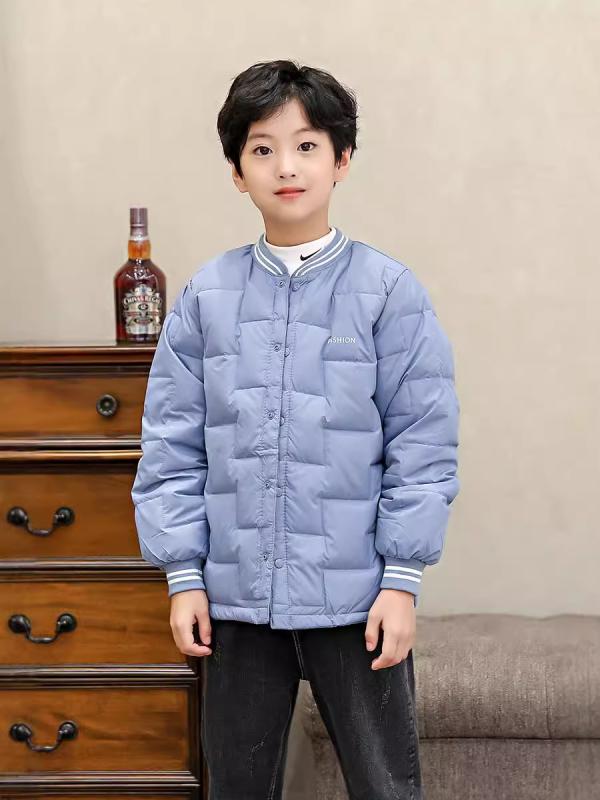 子供服 インナーダウン 中綿ジャケット キッズ ボーイズ ガールズ スクール 制服 インナーウェア 防寒 ..