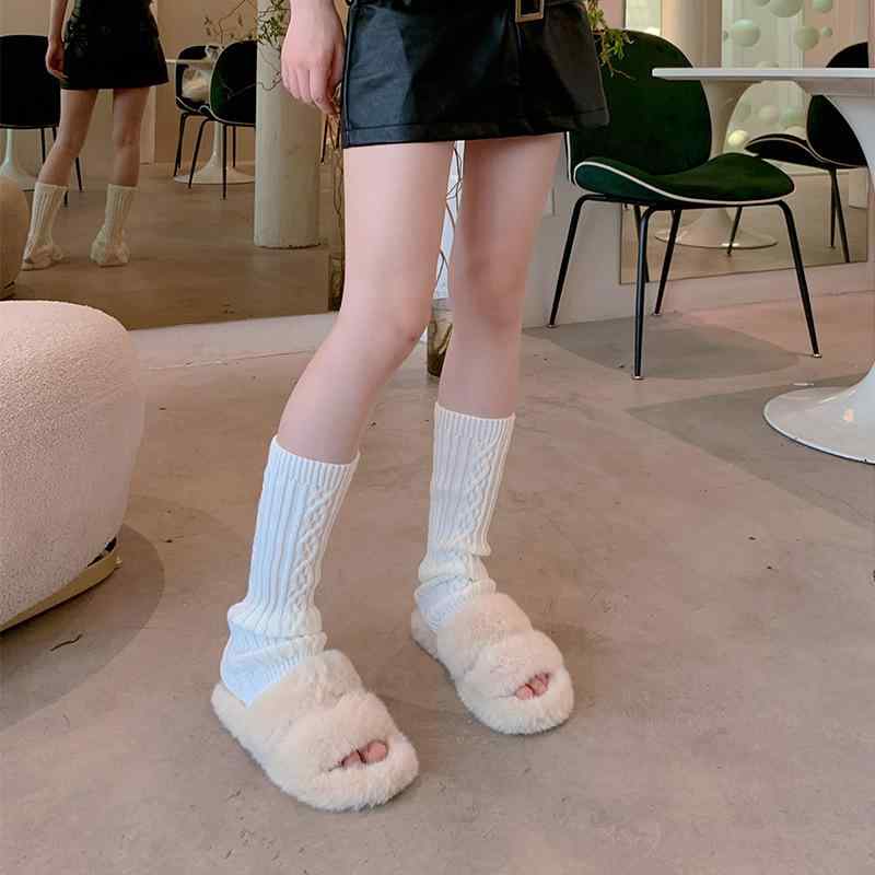 ・素材: 錦綸/尼ロン75%・機能: その他・スタイル: 百搭・柄: 無地・筒丈: ミドル・工艺: ジャカード・カラー: オフホワイト, グレー, ブラック・サイズ: フリー・製品カテゴリ: ソックス