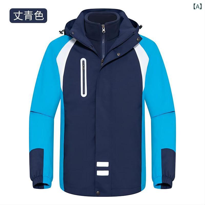 ジャケット キッズ 男女兼用 アウトドア ウェア 上下セット 防寒着 防風 防水 透湿 通学 遠足 登山 釣り キャンプ 秋冬