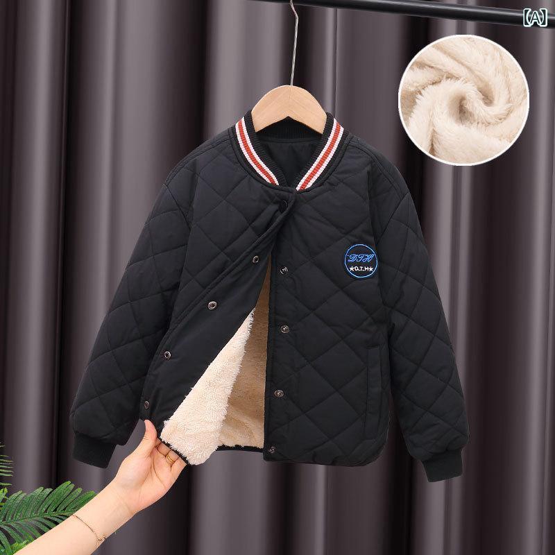 ジャケット キッズ 子供服 秋冬 裏起毛 アウター 男の子 女の子 中学生 高校生 野球 防寒 撥水 ジャン..