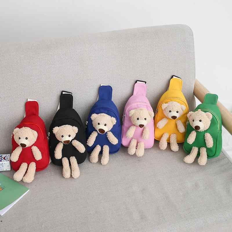 キッズ ショルダーバッグ カートゥーン キャンバス ウサギ 斜めがけバッグ かわいい ベビー 子供 幼稚..